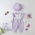 thumbnail image 3 of FDDMis Baby Going Home Outfit Girl Infant Outfits for Boys Short Sleeve Bodysuit Baby Size 6 Girls Clothes Sets Matching Sweat Sets for Girls Office, 3 of 3