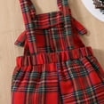 thumbnail image 6 of KVPLBQFD Boys Track Suits Size 14-16 Onesies for Baby Girl Toddler Girls Sleeveless Plaid Prints Romper Bell Bottoms Jumpsuit for Girls Clothes Size 10 12, 6 of 6
