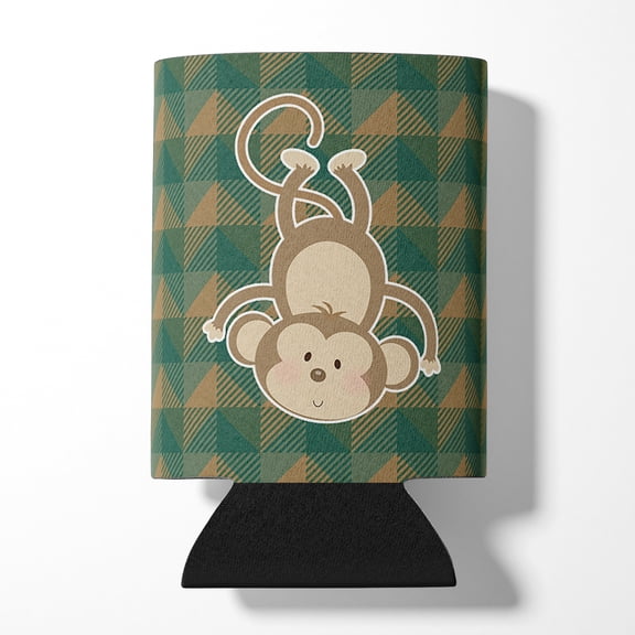 Carolines Treasures BB7023CC Monkey Can or Bottle Hugger Can Hugger multicolor