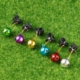 thumbnail image 3 of FONDOTIN 48Pcs Beard Baubles Bell Clip Assorted Color Plastic And Metal For Christmas Party And Birthday, 3 of 8