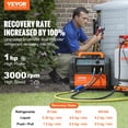 thumbnail image 2 of VEVOR Machine de Récupération de Réfrigérant 1 HP Double Cylindre Sans Balais Portable AC, 2 of 9