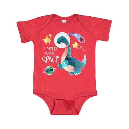 

Inktastic I Need Some Space Dinosaur Astronaut with Stars and Planet Gift Baby Boy or Baby Girl Bodysuit