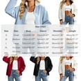 thumbnail image 3 of WIZUTIZ Women's Reversible Windbreaker Jacket Zip Up Stand Collar Cuffed Long Sleeve Solid Color Outdoor, 3 of 9