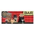 thumbnail image 3 of Liora Manne Frontporch Bar Patrol Indoor Outdoor Area Rug 80% Polyester 20% Acrylic, 3 of 3