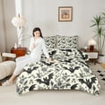 thumbnail image 4 of Castle Fairy Animal Bats Twin Comforter Sets,Chic Floral Rose Bedding Set, 4 of 8