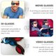 thumbnail image 5 of unbranded 20Ud Gafas Para Video 3D Con Marco Negro Y Lentes En Plástico, 5 of 7