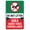 Warning Sign 4, variant on Do Not Leave Fish Entrails In Dumpster Sign 8"x12" - Security Metal for Business Office Road Street Home Yard Garden Wall Safety