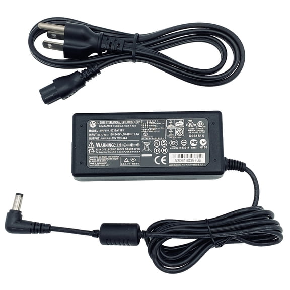 Pre-Owned Original Li Shin 65W AC Power Adapter 0335A1965 Charger 19V 3.42A