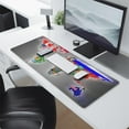 thumbnail image 4 of World Flag Map Mouse Pad (31.5x11.8 in) Extended Gaming Mousepad Non-Slip Rubber Base Desk mat for Desktop with Stitched Edges Computer mat for Desk XL, 4 of 5