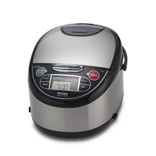 Tiger JAXT10UK 5.5Cup (Uncooked) Rice Cooker and Warmer Stainless