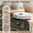 thumbnail image 6 of Design&I 2'x3' Washable Accent Rug Transitional Abstract Design With Faded Distressed And Balanced Motifs for Kitchen, Pet Station, Friendly & Non-Slip Built-In Grip, 6 of 7