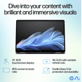 thumbnail image 4 of HP OmniBook Ultra Flip AI Powered 2-in-1 Laptop 14.0in Touchscreen OLED 2.8K Display (Intel Ultra 7-256V, 16GB LPDDR5X, 2TB PCIe SSD, Backlit KB, Fingerprint, Win 11 Home) w/Premium Backpack, 4 of 7