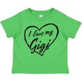 thumbnail image 3 of Inktastic I Love My Gigi in Black Chalk Heart Boys or Girls Toddler T-Shirt, 3 of 5
