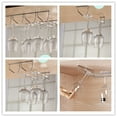 thumbnail image 4 of Litake 1 Piece Of 1-5 Rows Stainless Steel Wall-Mounted Goblet And Wine Glass Hanging Rack Holder Shelf, 4 of 6