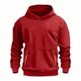 thumbnail image 4 of Tdoqot Boys Trendy Hoodies 2025- Long Sleeve Pullover Casual Kids Sweatshirt Red Size 8, 4 of 4