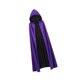 thumbnail image 1 of Capa de Halloween para niños disfraz de mago jinwen Capucha violeta 140 cm, 1 of 8