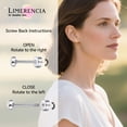 thumbnail image 4 of Limerencia Titanium Flat Back Stud Earrings for Women Men, F136 Cartilage Studs | Hypoallergenic Earrings, Helix Cartilage Earrings with White Opal，5mm, 4 of 10