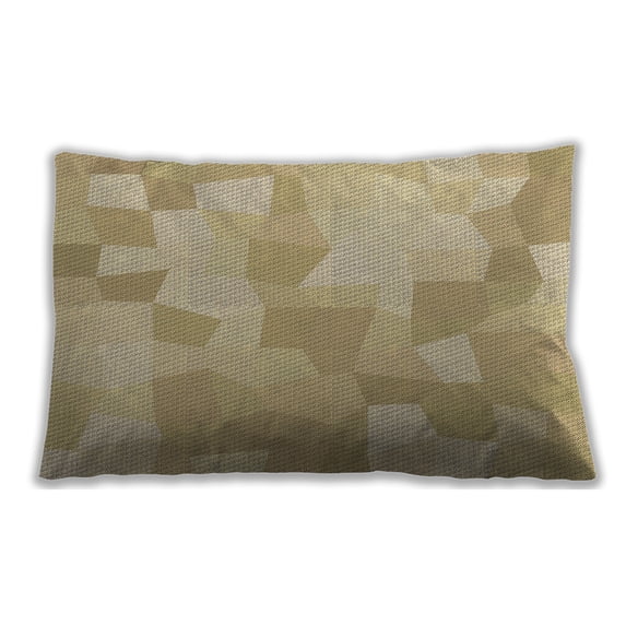 Ahgly Company Indoor Rectangular Contemporary Lumbar Throw Pillow, 13 inch by 19 inch