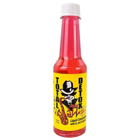 Jazz Total Detox Drink - Kiwi Strawberry Flavor with B2 and Creatine, 10 Fl. Oz.