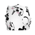 thumbnail image 2 of Kll Cute Cow And Milk Stains Winter Fall Beanie Knit Hats For Men & Women - Warm & Soft Stylish Toboggan Caps For Cold Weather, 2 of 9