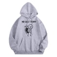 thumbnail image 2 of Womens Hoodie Grey Women's Comfy Front Pocket Hoodie Everyday Casual Pullover Sweatshirts for Women S, 2 of 4