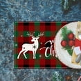 thumbnail image 5 of Dsscvnef Christmas Placemats Set Holiday Dining Table Non Plaid Kitchen Mats Festive Party Home Decorations, 5 of 5
