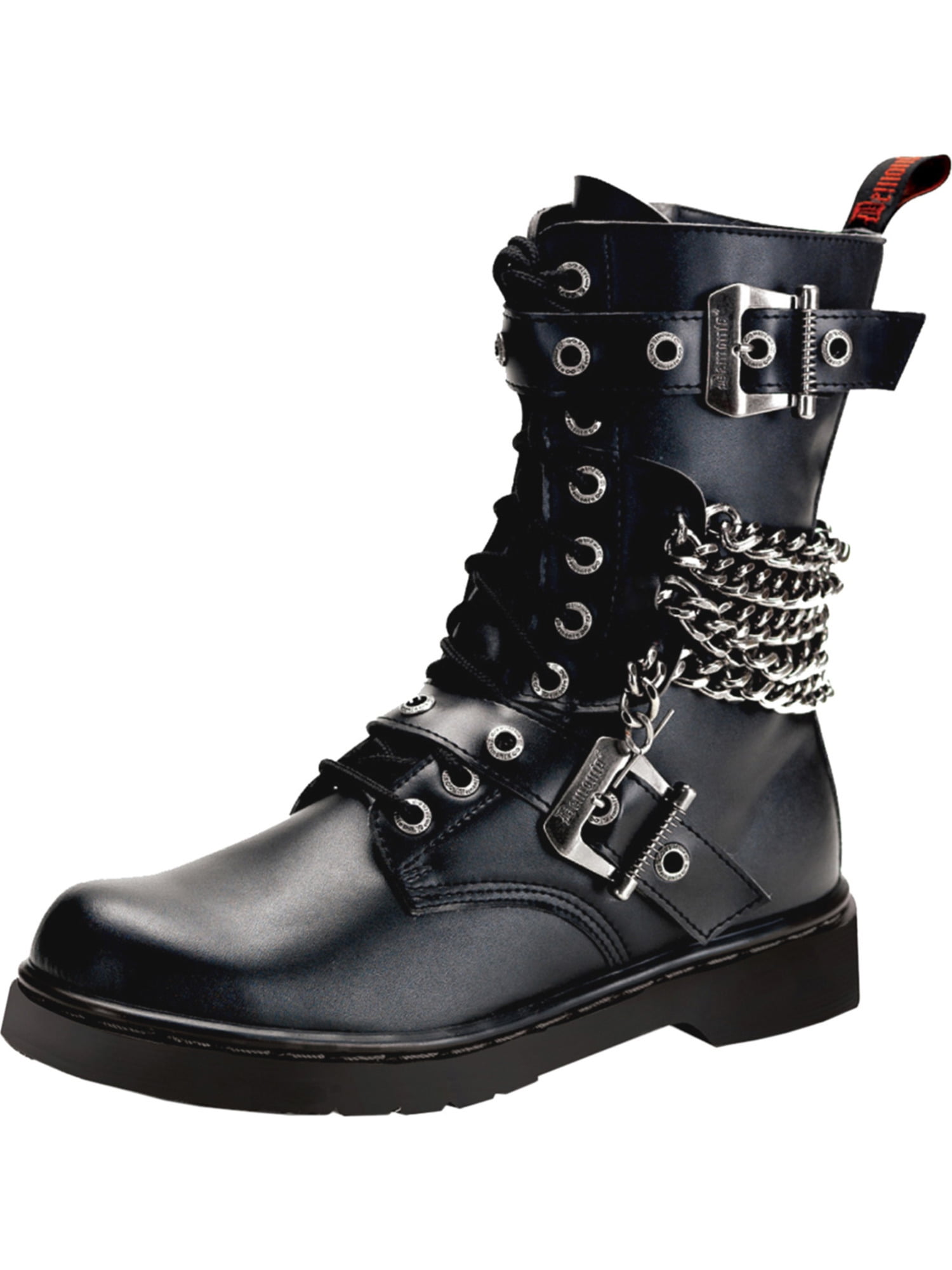 black combat boots size 5