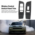 thumbnail image 3 of Window Control Switch Panel Trim, Scratch Resistant Enhanced Protection Door Window Switch Panel Frame  for Cars, 3 of 7