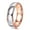 Rose gold, variant on Tungsten Rings for Men Women Wedding Band Two Tone Gold Silver Engagement Free Engraved Personalized 6mm