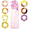 thumbnail image 1 of Botella De Agua FraganteBotella de agua fragante de 650 ml transparente con 1/7 vainas para viajes, escalada, senderismo, 1 of 6