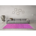 thumbnail image 3 of Ahgly Company Indoor Rectangle Abstract Purple Modern Area Rugs, 2' x 5', 3 of 4