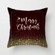 thumbnail image 1 of Funda de almohada de cuero con diseño de melocotón para Navidad, funda de almohada navideña para sofá, funda de cojín para el hogar, 1 of 6