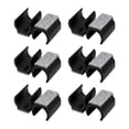thumbnail image 4 of 12 protectores de tubo en forma de U para patas de silla, rectangulares de 25 mm, silenciosos, fáciles de instalar, se deslizan suavemente gracias a s, 4 of 9