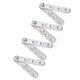 thumbnail image 2 of uxcell 5 Sets 4 sets Stainless Steel 360 Degree Rotating Door Pivot Hinge 60mm x 11mm Brushed Silver High Quality, 2 of 5