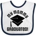 thumbnail image 3 of Inktastic My Mommy Graduated College Graduate Boys or Girls Baby Bib, 3 of 4