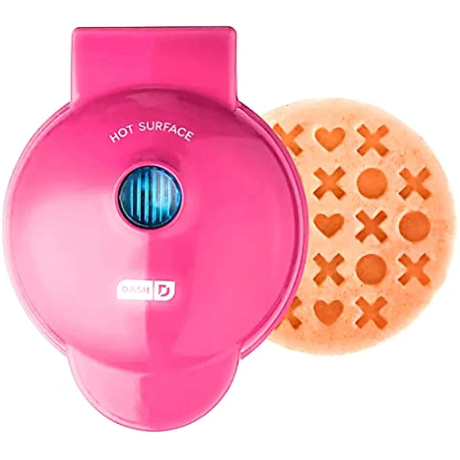 Love Mini Waffle Maker in Magenta