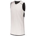 thumbnail image 2 of Holloway Sportswear XL Boys Dual-Side Single Ply Basketball Jersey Black/White 224278, 2 of 6