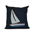 thumbnail image 2 of Simply Daisy, Set Sail, Geometric Print Pillow, 2 of 2