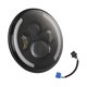 thumbnail image 1 of Faros delanteros LED de 7 pulgadas con forma de halo en ángulo aptos para Jk Tj Cj Lj 6000K 20000Lm, 1 of 5
