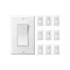 thumbnail image 1 of 3 Way Decorator Light Switch with Wall Plate, 120/277VAC 15A Light Switch, 1 of 5