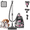 Pink, variant on Canister Vacuum Cleaner, 32Kpa 1600W Bagless Vacuum Cleaner, Dust Full Indicator, H13 HEPA Filter, 3.7Qt Large Capacity, Lightweight Vac for Hard Floors, Carpet, Pet, Upholstery, Pink