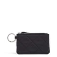 thumbnail image 2 of Vera Bradley Women's Performance Twill Deluxe Zip ID Case Wallet With RFID Protection Black One Size, 2 of 3