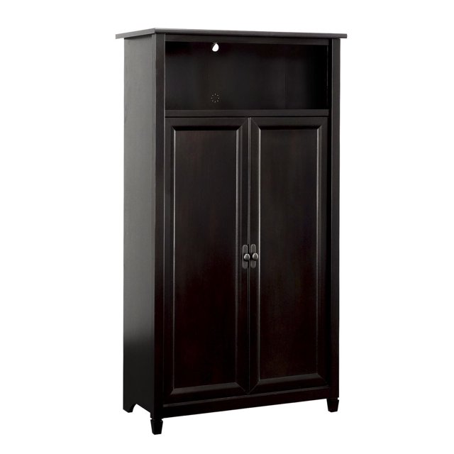 Sauder Edge Water Storage Cabinet, Estate Black, 434815