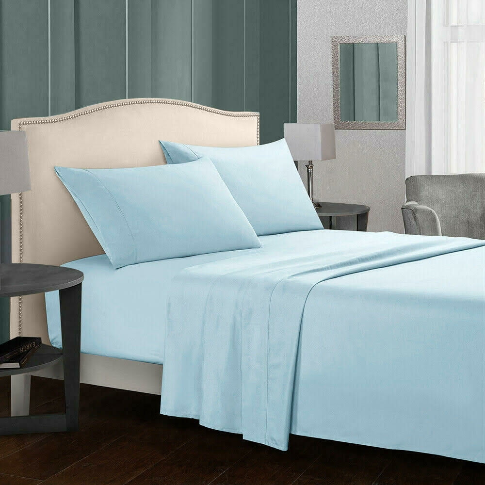 Egyptian Comfort 1800 Thread Count 4 Piece Bed Sheet Set Deep Pocket By ...