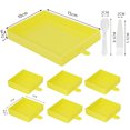 thumbnail image 4 of Cuadros Decorativos Bordado de diamantes bandeja grande trabajo hecho a mano almacenamiento de cuentas DIY herramientas grandes (amarillo) Wdftyju embutido en tela, 4 of 9