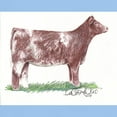 thumbnail image 3 of CafePress - Shorthorn Heifer Light T Shirt - Men's Classic Graphic T-Shirt, 3 of 4