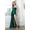 EMERALD, variant on Women's Nox Anabel E1042 Cowl Neck Spaghetti Straps Corset Bridesmaids Dress Royal Blue Size 00
