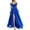 M-Blue, variant on Kcodviy 2025 Spring and Summer Jacket Dress New V Neck Multi Plus Size Swing Dress Printed Lace Wrapped in Plus Size Sweater Dress 3X Dress Female