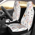 thumbnail image 5 of Sigee Fall Rabbit for Universal Car Seat Covers, Premium Car Seat Protector Set for Cars, SUVs, Trucks, 5 of 5