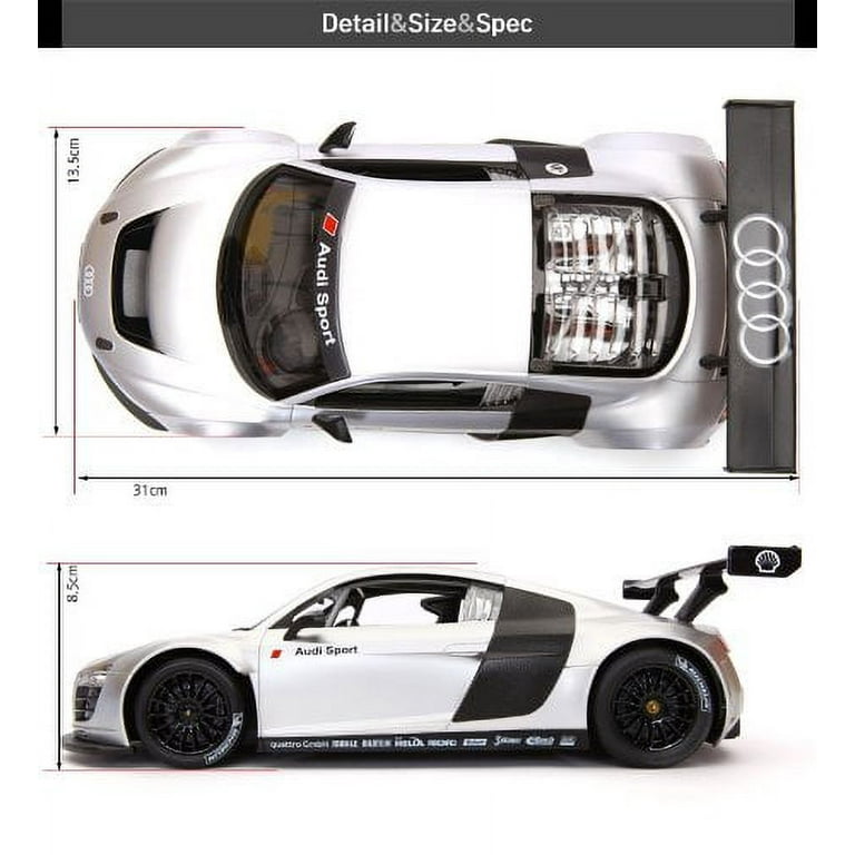 Rastar Rc Audi R8 Lms 1:14 Remote Controlled Sport Car Rtr